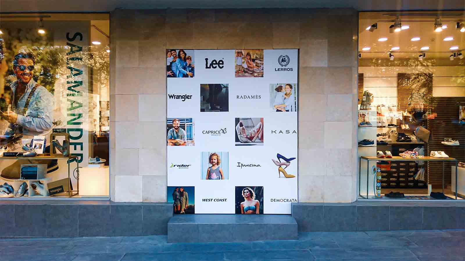 clothing-store-display-with-multiple-brands